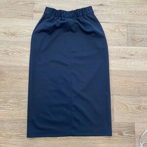 Blue midi skirt from Tibi